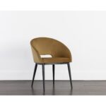 Thatcher Dining Armchair - Black - Gold Sky 12 Thatcher Dining Armchair - Black - Gold Sky 107978 107978 THATCHER DINING ARMCHAIR BLACK GOLD SKY 5