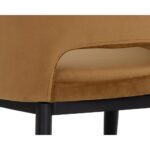 Thatcher Dining Armchair - Black - Gold Sky 15 Thatcher Dining Armchair - Black - Gold Sky 107978 107978 THATCHER DINING ARMCHAIR BLACK GOLD SKY 8