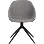 Mccoy Swivel Dining Chair - November Grey / Nightfall Black 9 Mccoy Swivel Dining Chair - November Grey / Nightfall Black 108011 108011 MCCOY SWIVEL DINING CHAIR NOVEMBER GREY NIGHTFALL BLACK 1