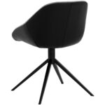 Mccoy Swivel Dining Chair - November Grey / Nightfall Black 11 Mccoy Swivel Dining Chair - November Grey / Nightfall Black 108011 108011 MCCOY SWIVEL DINING CHAIR NOVEMBER GREY NIGHTFALL BLACK 3