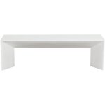 Nomad Bench - White 5 Nomad Bench - White 108020 108020 NOMAD BENCH WHITE 1