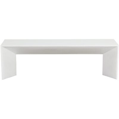 Nomad Bench - White 108020 108020 NOMAD BENCH WHITE 1