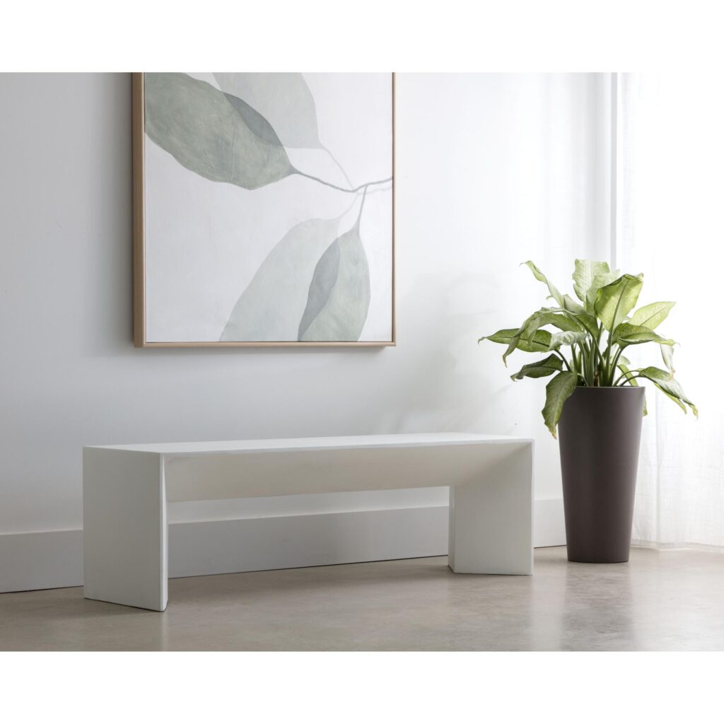 Nomad Bench - White - Image 3