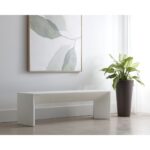 Nomad Bench - White 6 Nomad Bench - White 108020 108020 NOMAD BENCH WHITE 5
