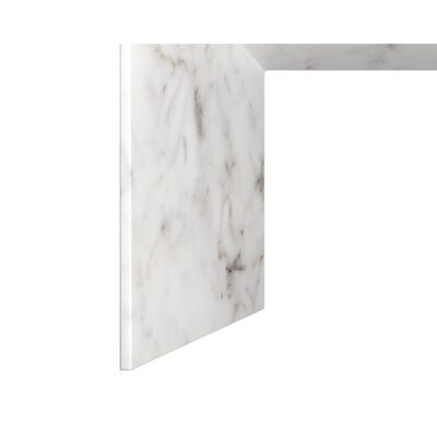 Nomad Coffee Table - Marble Look - White 108025 108025 NOMAD COFFEE TABLE MARBLE LOOK WHITE 7