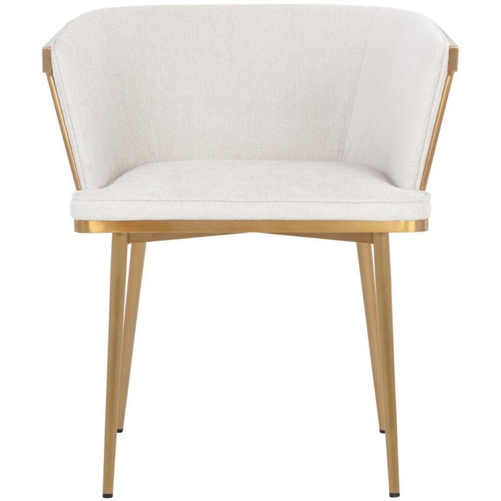 Caily Dining Armchair - Polo Club Muslin - Image 2