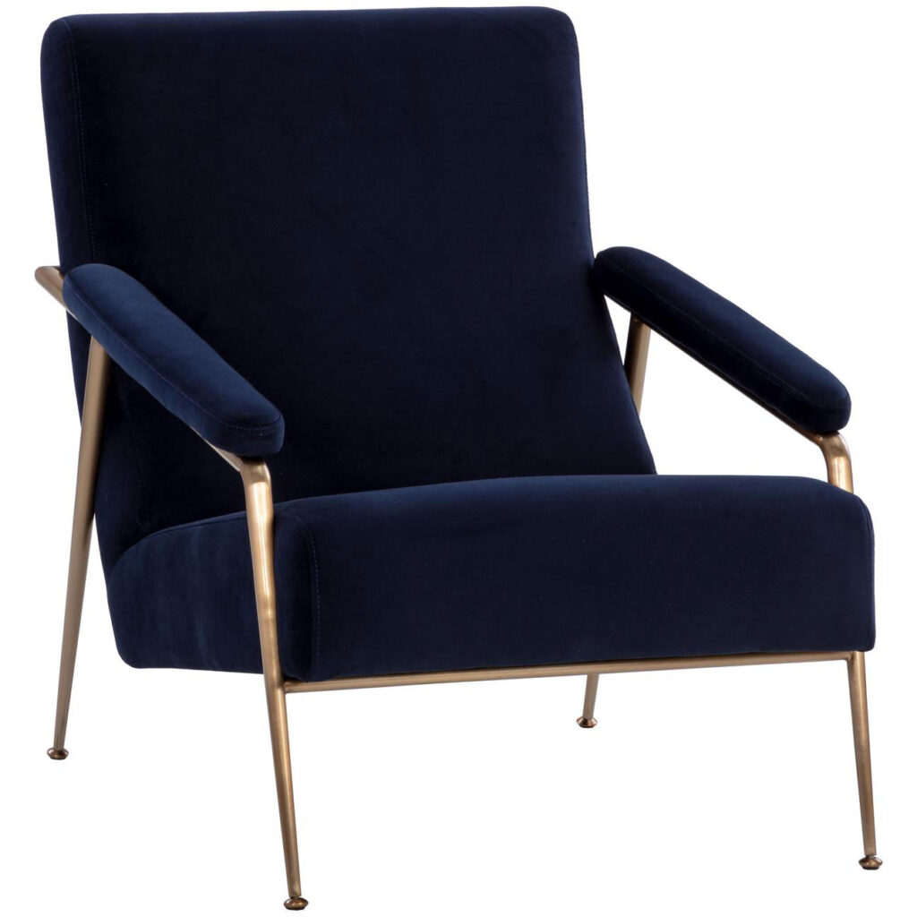 Tutti Lounge Chair - Abbington Navy