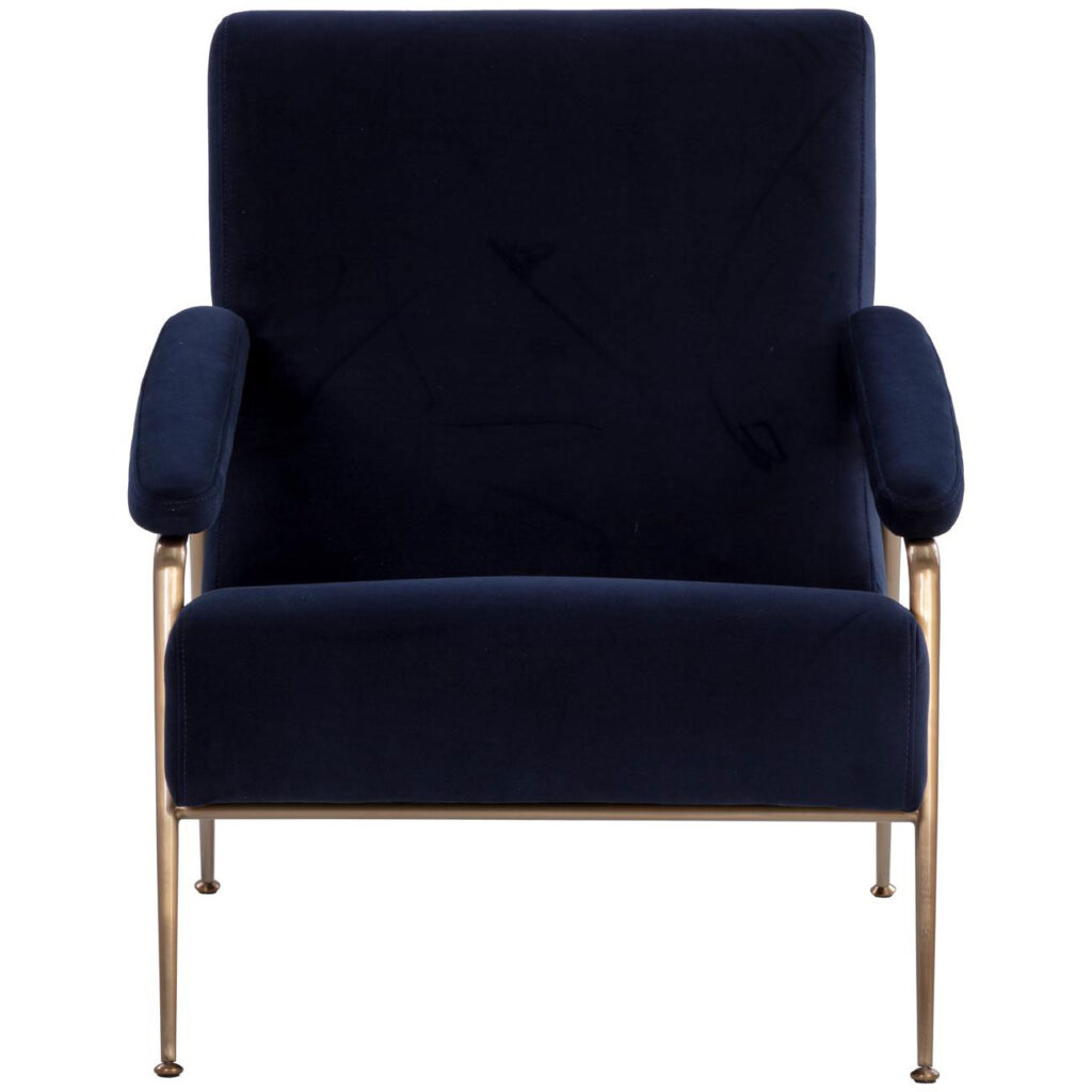 Tutti Lounge Chair - Abbington Navy - Image 2