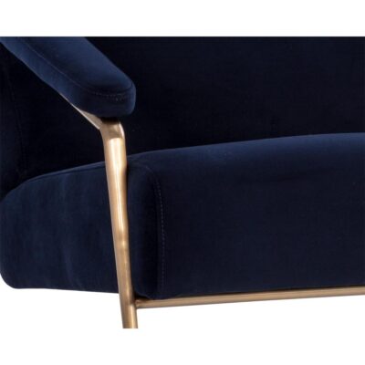 Tutti Lounge Chair - Abbington Navy 108047 108047 TUTTI LOUNGE CHAIR ABBINGTON NAVY 6