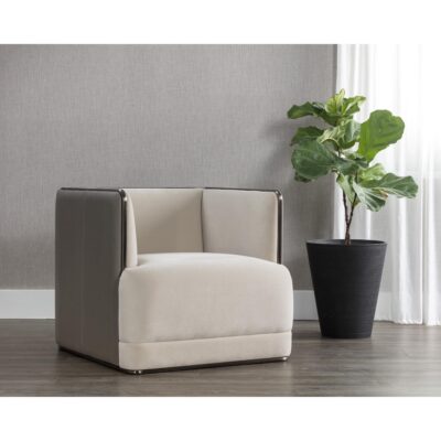 Sierra Armchair - Meg Taupe / Porcini Taupe 108049 108049 SIERRA ARMCHAIR MEG TAUPE PORCINI TAUPE 5