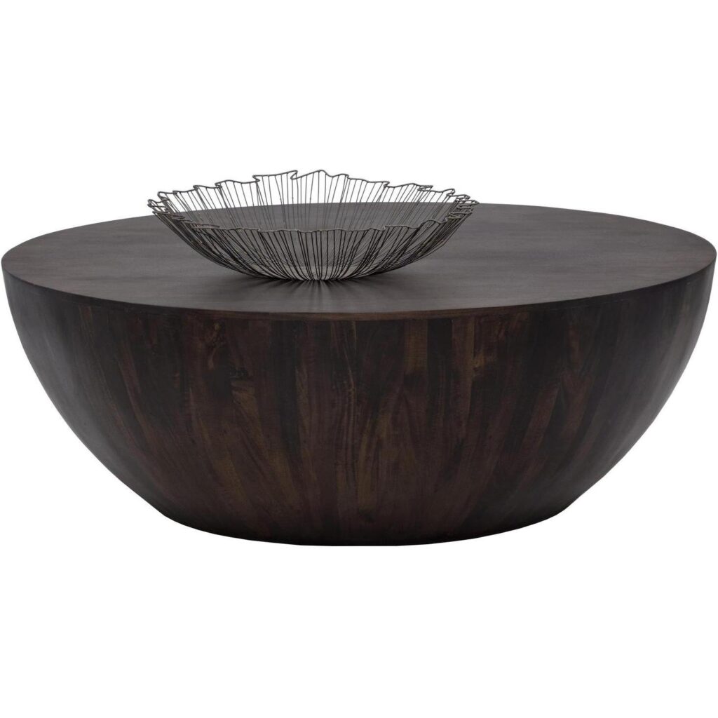 Kinsley Coffee Table - Small - Dark Brown