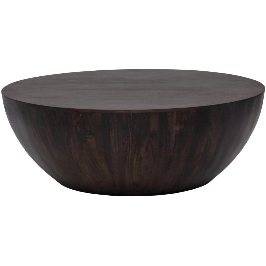 Kinsley Coffee Table - Small - Dark Brown - Image 2