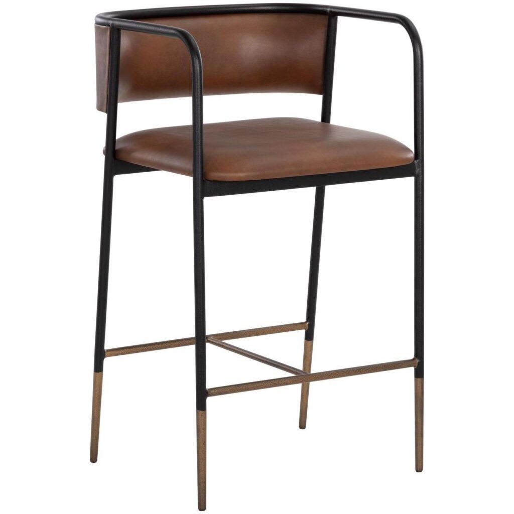 Brenan Counter Stool - Bravo Cognac