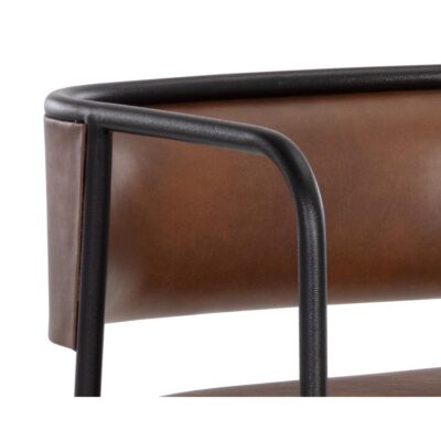 Brenan Counter Stool - Bravo Cognac 108096 108096 BRENAN COUNTER STOOL BRAVO COGNAC 7