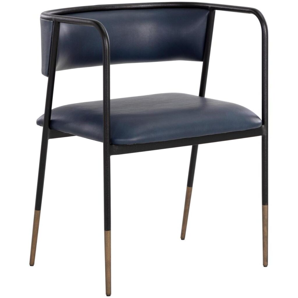 Brenan Dining Armchair - Bravo Admiral