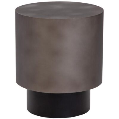 Bernaby End Table - Gunmetal 108102 108102 BERNABY END TABLE GUNMETAL 1