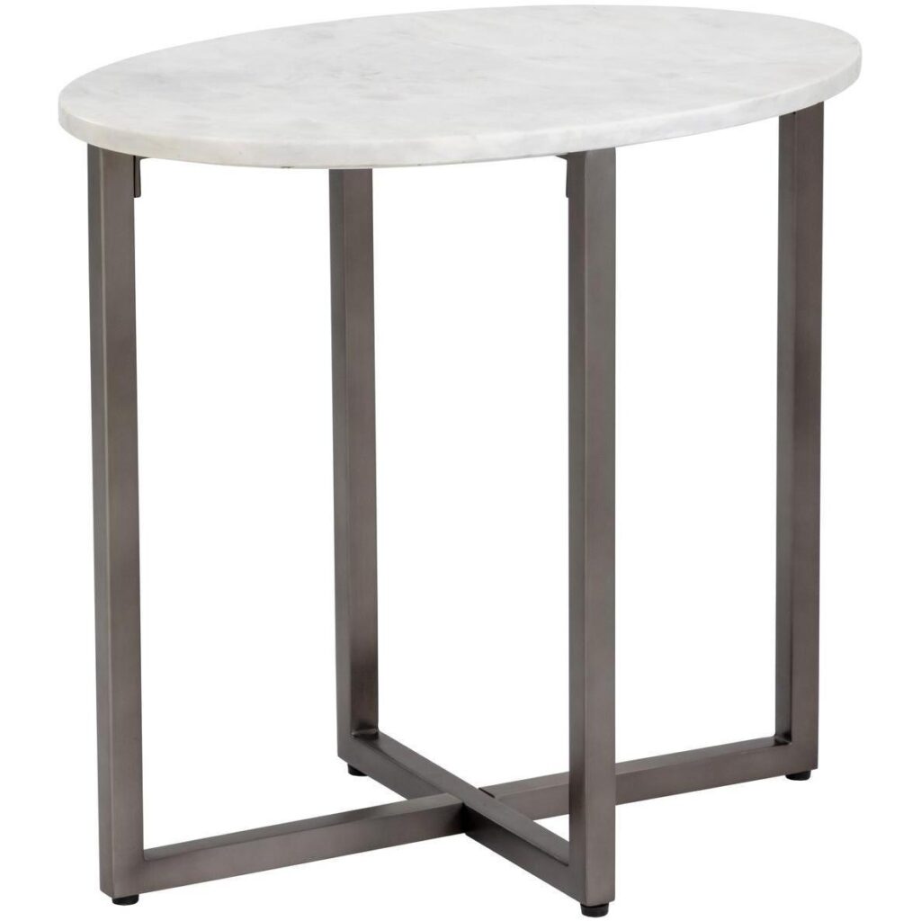 Kiara End Table - Oval - Image 2