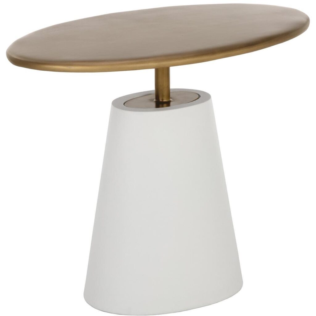 Kadin End Table - White - Image 2