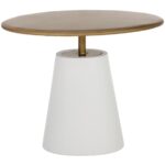 Kadin End Table - White 108116 108116 KADIN END TABLE WHITE 2