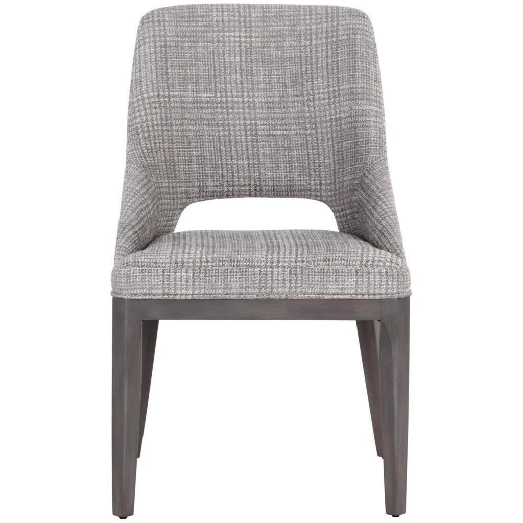 Estrada Dining Chair - Naya Check Light Grey - Image 2