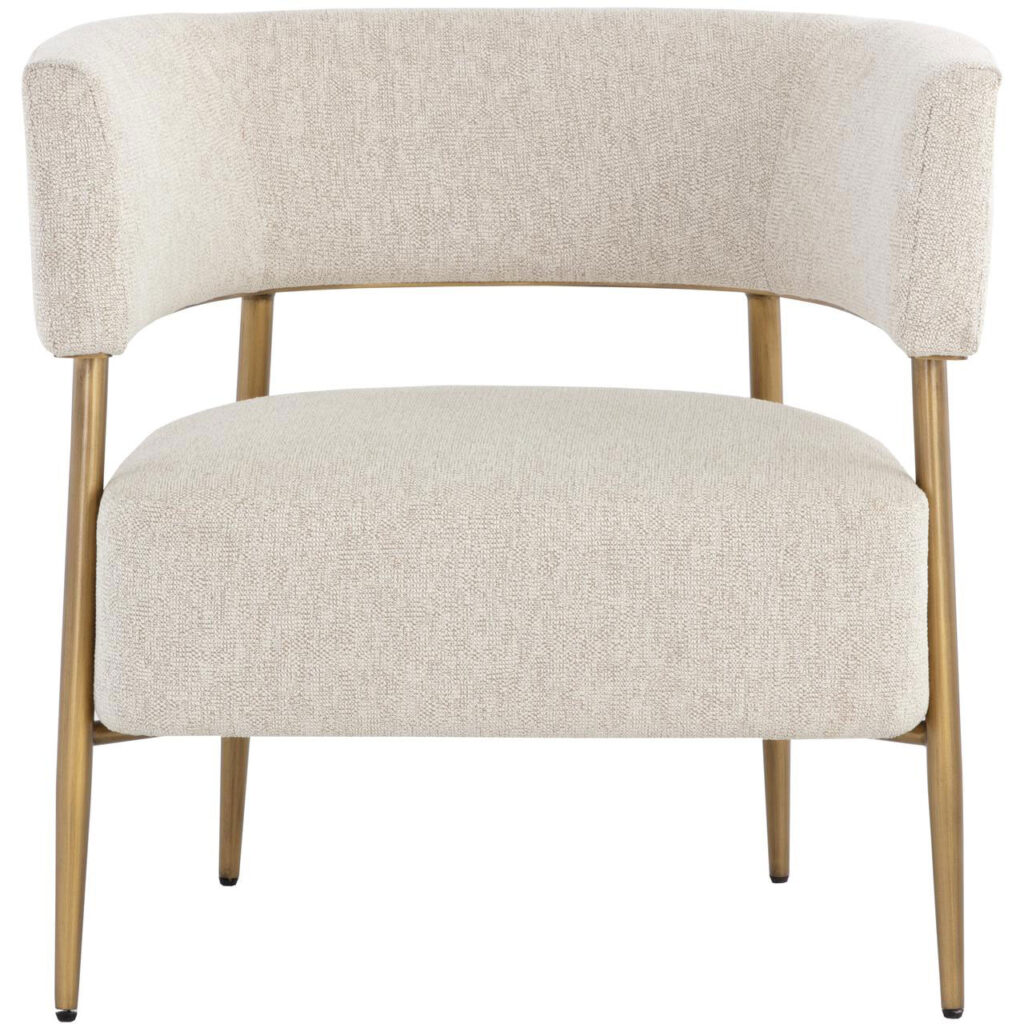 Maestro Lounge Chair - Dove Cream - Image 2