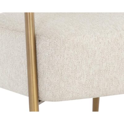 Maestro Lounge Chair - Dove Cream 108146 108146 MAESTRO LOUNGE CHAIR DOVE CREAM 6