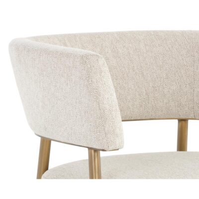 Maestro Lounge Chair - Dove Cream 108146 108146 MAESTRO LOUNGE CHAIR DOVE CREAM 7