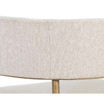 Maestro Lounge Chair - Dove Cream 108146 108146 MAESTRO LOUNGE CHAIR DOVE CREAM 8