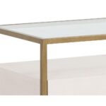 Venice Nightstand - Oyster Shagreen 11 Venice Nightstand - Oyster Shagreen 108148 108148 VENICE NIGHTSTAND OYSTER SHAGREEN 6