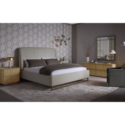 Nevin Bed - King - Dove Cream 108149 108149 NEVIN BED KING DOVE CREAM 11