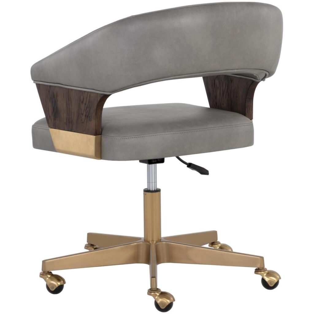 Leonce Office Chair - Bravo Metal - Image 4