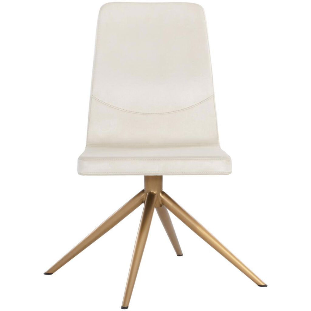 Hilda Swivel Dining Chair - Vienna Cream - Image 2