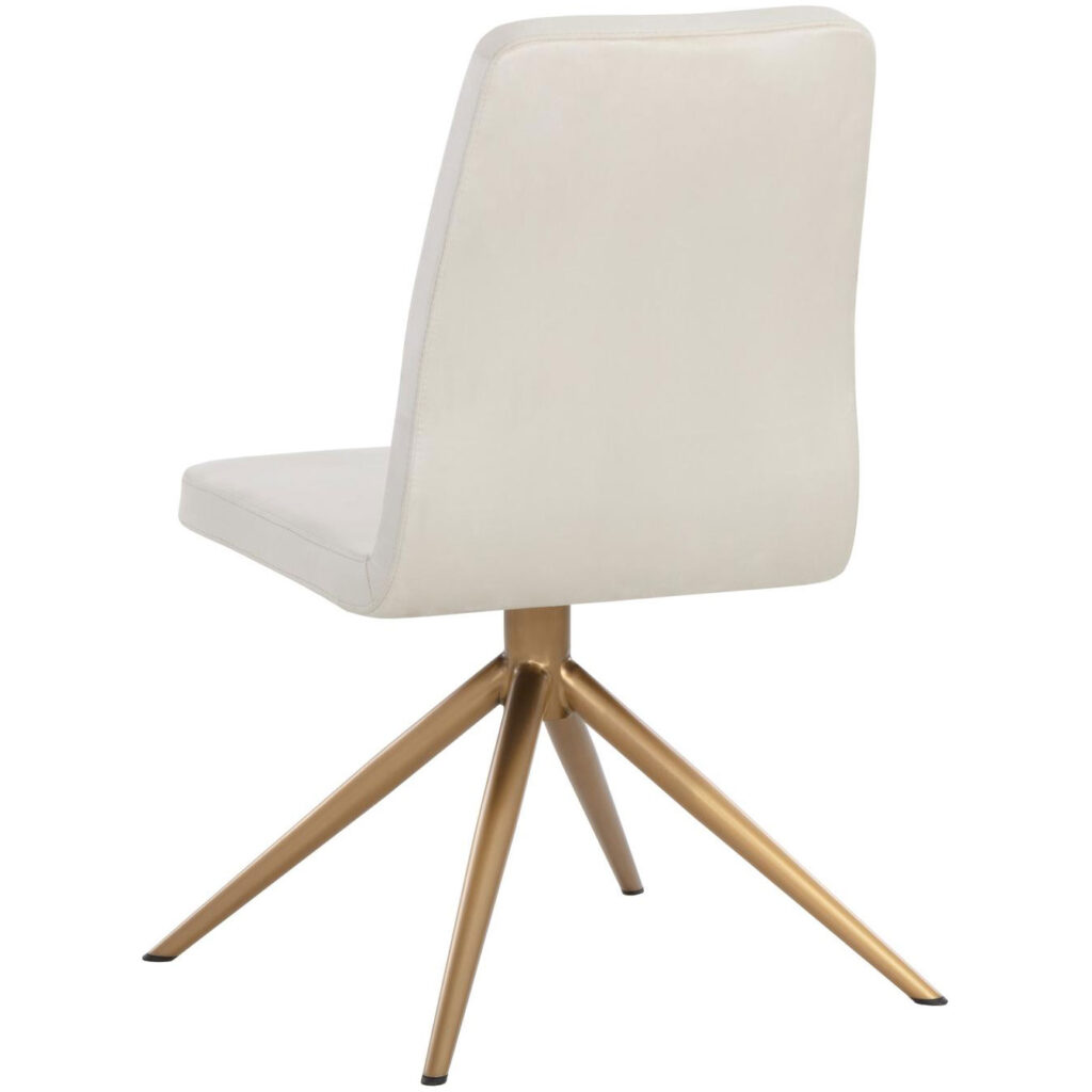 Hilda Swivel Dining Chair - Vienna Cream - Image 4