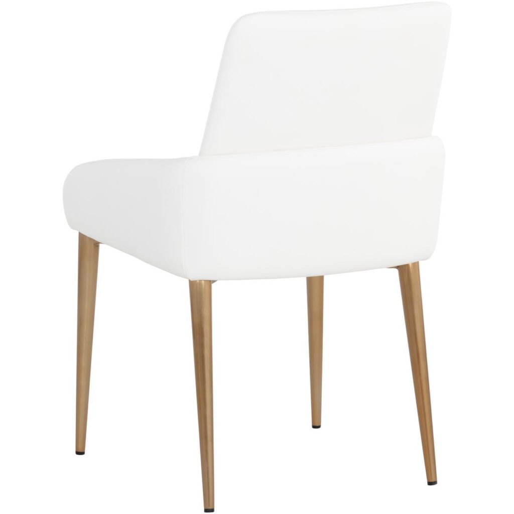 Carlo Dining Armchair - Gold - Dillon Snow - Image 4