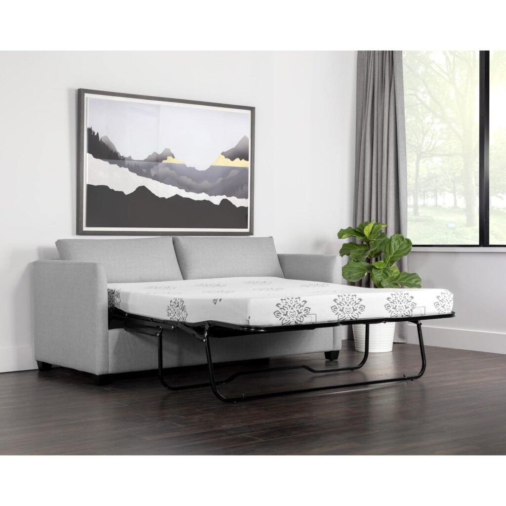 Nico Sofa Bed - Broderick Charcoal - Image 8