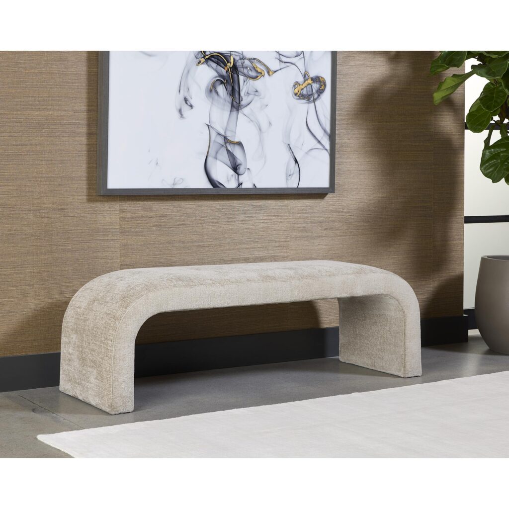 Nahara Bench - Bergen Taupe - Image 4