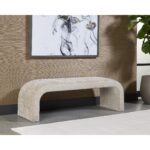 Nahara Bench - Bergen Taupe 8 Nahara Bench - Bergen Taupe 108427 108427 NAHARA BENCH BERGEN TAUPE 5
