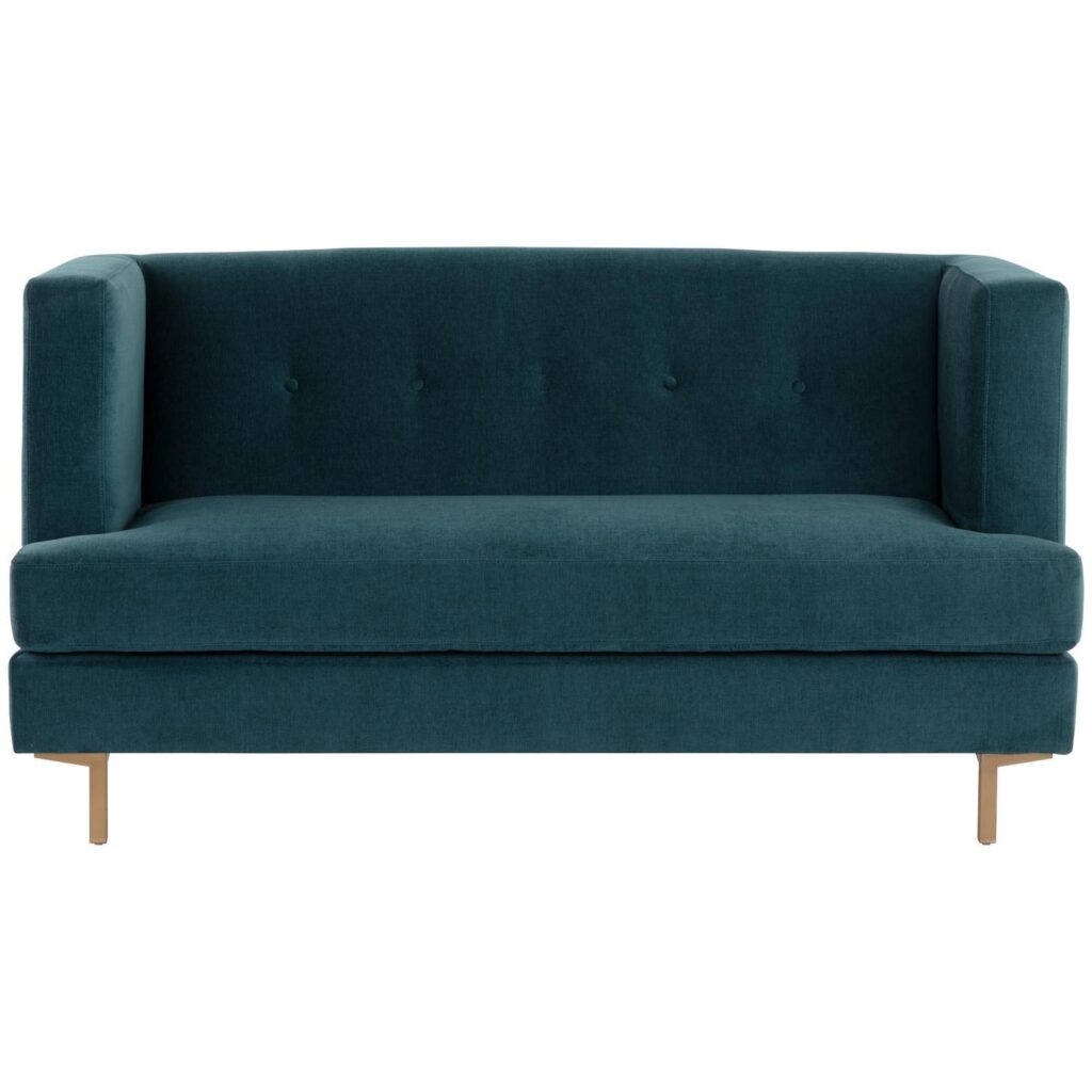 Sheridan 2 Seater Sofa - Danny Teal - Image 2