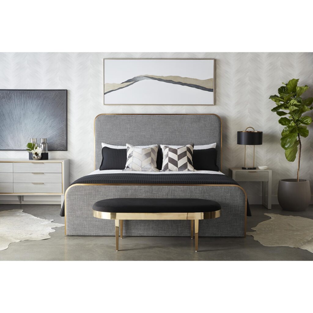 Tometi Bed - King - Chacha Grey - Image 4