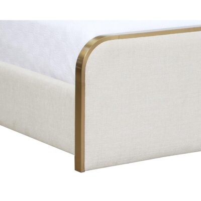 Tometi Bed - King - Chacha Cream 108439 108439 TOMETI KING BED CHACHA CREAM 7