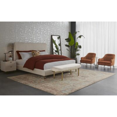 Harris Bed - King - Casablanca Cloud 108441 108441 HARRIS KING BED CASABLANCA CLOUD 12