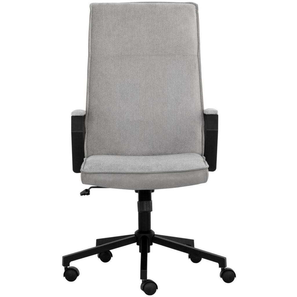 Swanson Office Chair - Polo Club Stone / Bravo Metal - Image 2