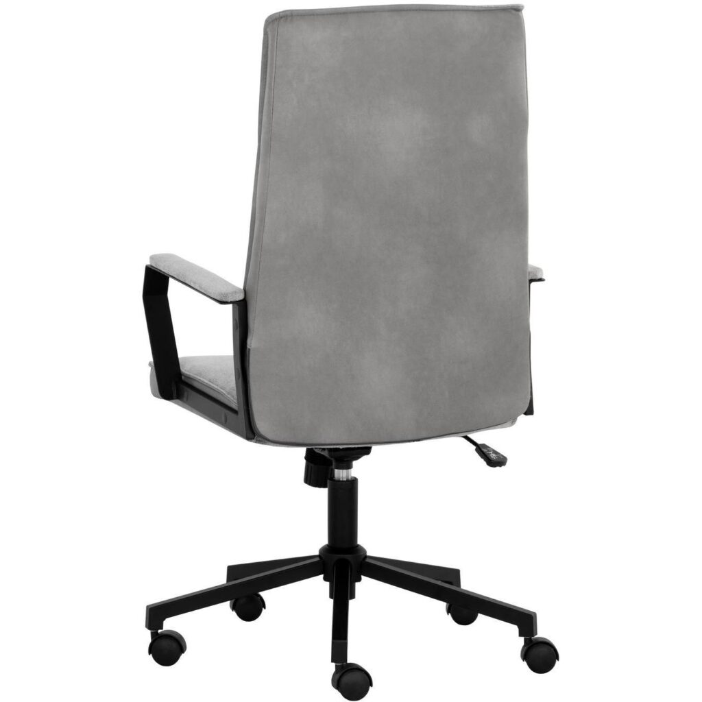 Swanson Office Chair - Polo Club Stone / Bravo Metal - Image 4