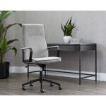Swanson Office Chair - Polo Club Stone / Bravo Metal 12 Swanson Office Chair - Polo Club Stone / Bravo Metal 108448 108448 SWANSON OFFICE CHAIR POLO CLUB STONE BRAVO METAL 5