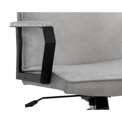 Swanson Office Chair - Polo Club Stone / Bravo Metal 108448 108448 SWANSON OFFICE CHAIR POLO CLUB STONE BRAVO METAL 6