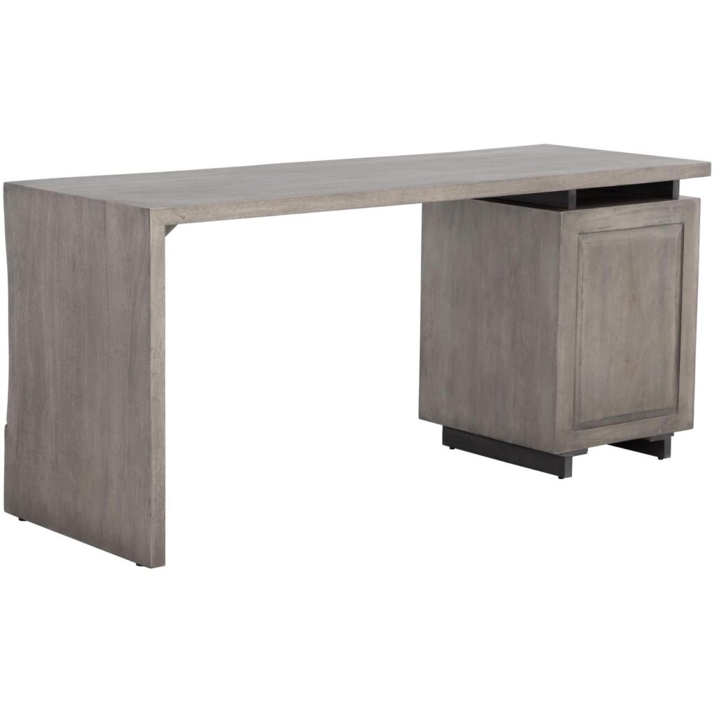 Lewis Desk - Grey - Image 4