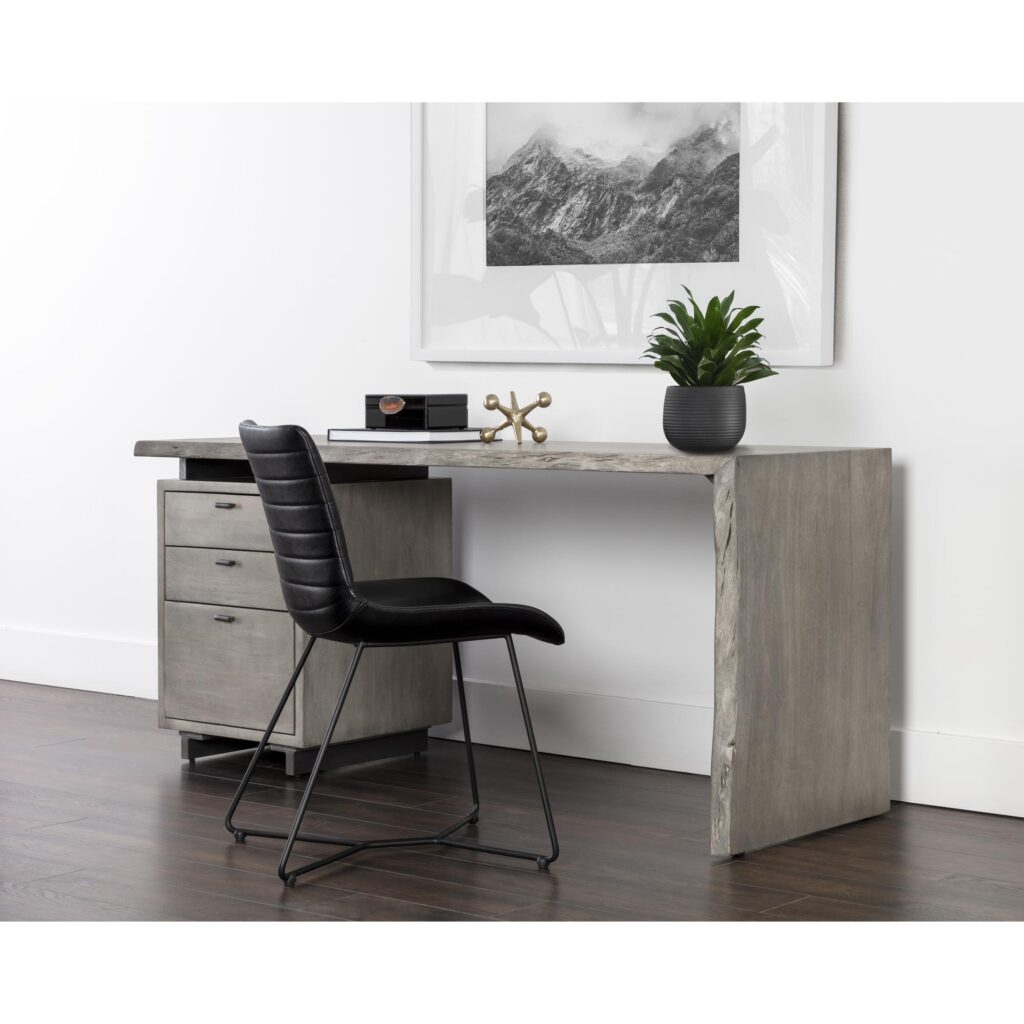 Lewis Desk - Grey - Image 6