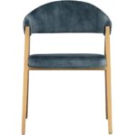 Burgos Dining Armchair - Nono Petrol 11 Burgos Dining Armchair - Nono Petrol 108484 108484 BURGOS DINING ARMCHAIR NONO PETROL 1