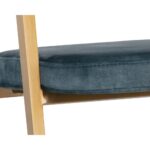 Burgos Dining Armchair - Nono Petrol 15 Burgos Dining Armchair - Nono Petrol 108484 108484 BURGOS DINING ARMCHAIR NONO PETROL 6