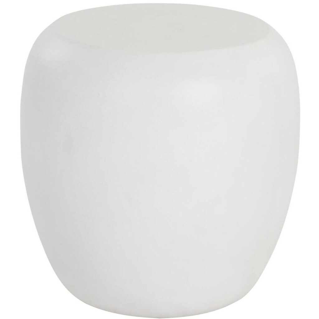 Iolite End Table - White - Image 2